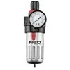 Drenažo filtras NEO su slėgio reduktoriumi, 1/2", metalinis