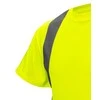 T Shirt Įspėjamieji marškinėliai, geltoni, M