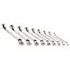 Neo Tools Klucze Raktai su išlenktais žiedais, 6–32 mm, 12 vnt. rinkinys