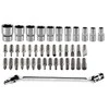 Klucze Antgalių rinkinys Neo 1/4", 41 vnt