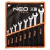 Neo Tools Kombinuoti veržliarakčiai 6-19 mm, rinkinyje 8 vnt