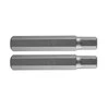 HEX Antgaliukai NEO 12 x 75 mm S2 plieno (2 vnt.)