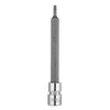 Końcówka Torx TX10 antgalis ant 1/4 colio lizdo, ilgas, 87 mm
