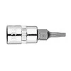 Końcówka Torx TX10 antgalis ant 1/4 colio lizdo, trumpas, 37 mm