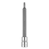 Końcówka Torx TX15 antgalis ant 1/4 colio lizdo, ilgas, 87 mm