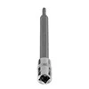 Końcówka Torx TX15 antgalis ant 1/4 colio lizdo, ilgas, 87 mm
