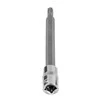 Końcówka Torx TX27 antgalis ant 1/4 colio lizdo, ilgas, 87 mm