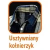 Koszula Tamsiai mėlyni, alyvuogių žali ir juodi flaneliniai marškiniai, XXL dydis
