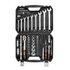Zestaw Rinkinys 1/2", 1/4", 82 dalių CrV tipo veržliarakčių rinkinys
