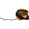 Miara Plieninė matavimo juosta 10 m x 25 mm, automatinis užraktas, stabdymo mygtukas, magnetas