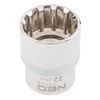 Nasadka Galvutė Neo Spline 1/2", 22mm