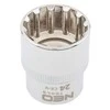 Nasadka Galvutė Neo Spline 1/2", 24mm