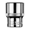 Nasadka 3/8" šešiakampė galvutė, 15 mm