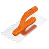 Dantyta mentelė NEO 50-202, 270 x 125 mm, 10 x 10 x 10 mm dantys, plastikinė rankena