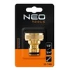 Čiaupo jungtis NEO 15-746 (1/2"-3/4") Žalvarinė