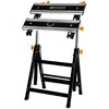Neo Tools Stół Reguliuojamas aliuminio darbastalis 60 x 58 x 77–107 cm