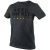T Shirt Marškinėliai su spauda „FEEL THE BIT“, M dydis