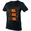 T Shirt Marškinėliai su spauda, ​​MA SIĘ DO, XXXL dydis