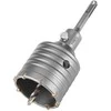 Otwornica 65 mm karbido skylių pjūklas su SDS+ adapteriu ir centravimo grąžtu
