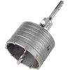 Otwornica 85 mm karbido skylių pjūklas su SDS+ adapteriu ir centravimo grąžtu