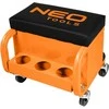 Darbo kėdė su ratukais NEO TOOLS 11-605 (3 stalčiai)