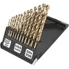 Grąžtas Wiertła HSS-Co metalo grąžtai 1,5–6,5 mm, 13 vnt. rinkinys