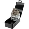 Grąžtas Wiertła HSS-Co metalo grąžtai 1,0–13,0 mm, 25 vnt. rinkinys