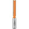 Ilgas dviejų griovelių galinis freza, TCT, 10 x 50 mm, 12 mm kotas