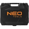 Neo Tools Klucze nasadowe 1/2", 1/4", komplektas 68 vnt., satyna