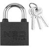 Neo Tools Kłódka 60 mm, 3 klucze