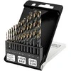 Grąžtas Wiertła HSS-CNC metalo grąžtai, 124°, „Pro-Tec“, 1,5–6,5 mm, 13 vnt. rinkinys