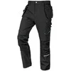 Spodnie Darbo kelnės Mix&amp;Match su kaburais ir Cordura sustiprinimais, juodos, dydis M