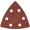 Papier Delta Velcro švitrinis popierius 93 x 93 mm P80, 5 vnt., su 6 skylėmis