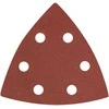 Papier Delta Velcro švitrinis popierius 93 x 93 mm P240, 5 vnt., su 6 skylėmis