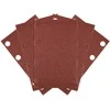 Papier Stačiakampis švitrinis popierius, 8 skylutės, 130 x 80 mm, P120, skirtas 04-623, 5 vnt.