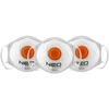 Neo Tools Półmaska przeciwpyłowa su 1 zaworkiem FFP2, 3 vnt., CE