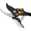 Neo Tools Genėjimo žirklas apeinant šakas 200 mm, pjovimo diapazonas iki 18 mm, reguliuojamas atstumas tarp žirklių.