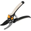 Neo Tools Genėjimo žirklas apeinant šakas 200 mm, pjovimo diapazonas iki 18 mm, reguliuojamas atstumas tarp žirklių.