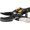 Neo Tools Priekalinis genėtuvas 200 mm, pjovimo diapazonas iki 18 mm, reguliuojamas atstumas tarp jų.