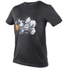 T Shirt Marškinėliai su spauda, ​​dirbtuvės, S dydis
