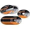 Tarcza Pjovimo diskas metalui 115 x 1,0 x 22,2 mm, 41 A60-R-BF, INOX, 10 vnt.