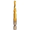 Sriegimo grąžtas NEO 08-952 M5x0,8 mm, HSS TiN, šešiabriaunis