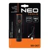 Neo Tools įkrovimo lempa, 1xxled, 1x2200 mah, juoda, 20w, 2000 liumenų, veikimo trukmė iki 4 val.