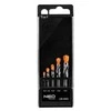 Grąžtas Neo Tools Specialūs grąžtai sandariems sraigtams perverti, HSS-E Co8, 3,2-8,5 mm, trumpi, 5 vnt.