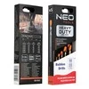 Grąžtas Neo Tools Specialūs grąžtai sandariems sraigtams perverti, HSS-E Co8, 3,2-8,5 mm, trumpi, 5 vnt.