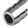 Pneumatinė jungtis NEO 10 mm, dviguba, nikeliuotas žalvaris