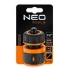 Sodo jungtis NEO 15-721 1/2", bimedžiaginė, su uždarymo funkcija