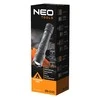 Neo tvirtas audinys, reguliuojamas dirželis, 1xled, 1x2200 mah, aliuminis, juoda, ipx4, priartinimo funkcija