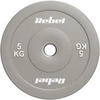 Obciążenie olimpijskie gumowane BUMPER, seria BEAST, komplektas 2x5kg, otwór 51 mm, REBEL ACTIVE