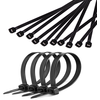 Cabletech laidų tvirtinimo dirželiai 9mm 75cm Juoda